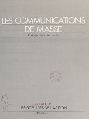 cover image of Les communications de masse